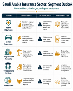 Saudi-Arabia's-insurance sector-segment-outlook